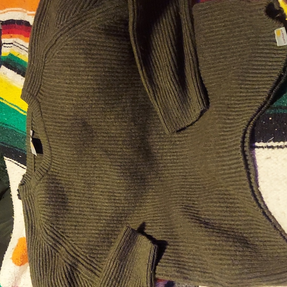 Carhartt WIP Dark Olive Crewneck Sweater